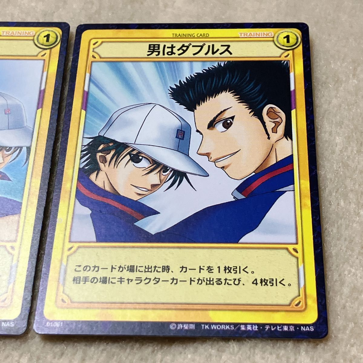 テニスの王子様 トレーディングカードゲーム 越前リョーマ&桃城 テニスの王子様 トレーディングカードゲーム 越前リョーマ&桃城