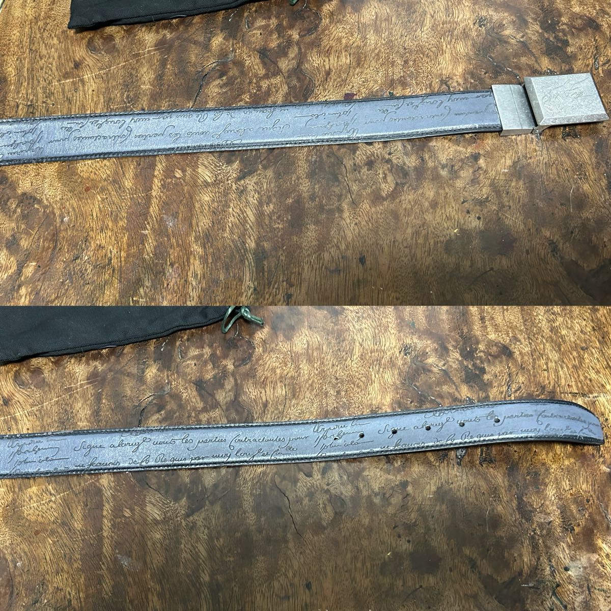 希少美品 BERLUTI ベルルッティ ベルト カリグラフィー 希少美品 BERLUTI ベルルッティ ベルト カリグラフィー