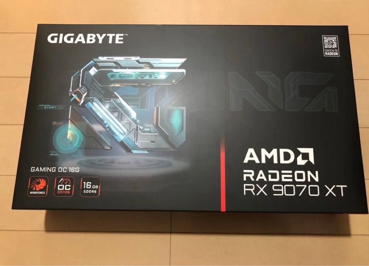 新品 未使用】GIGABYTE Radeon RX 9070 XT GAMING OC 16G|Yahoo 新品 未使用】GIGABYTE Radeon RX 9070 XT GAMING OC 16G|Yahoo