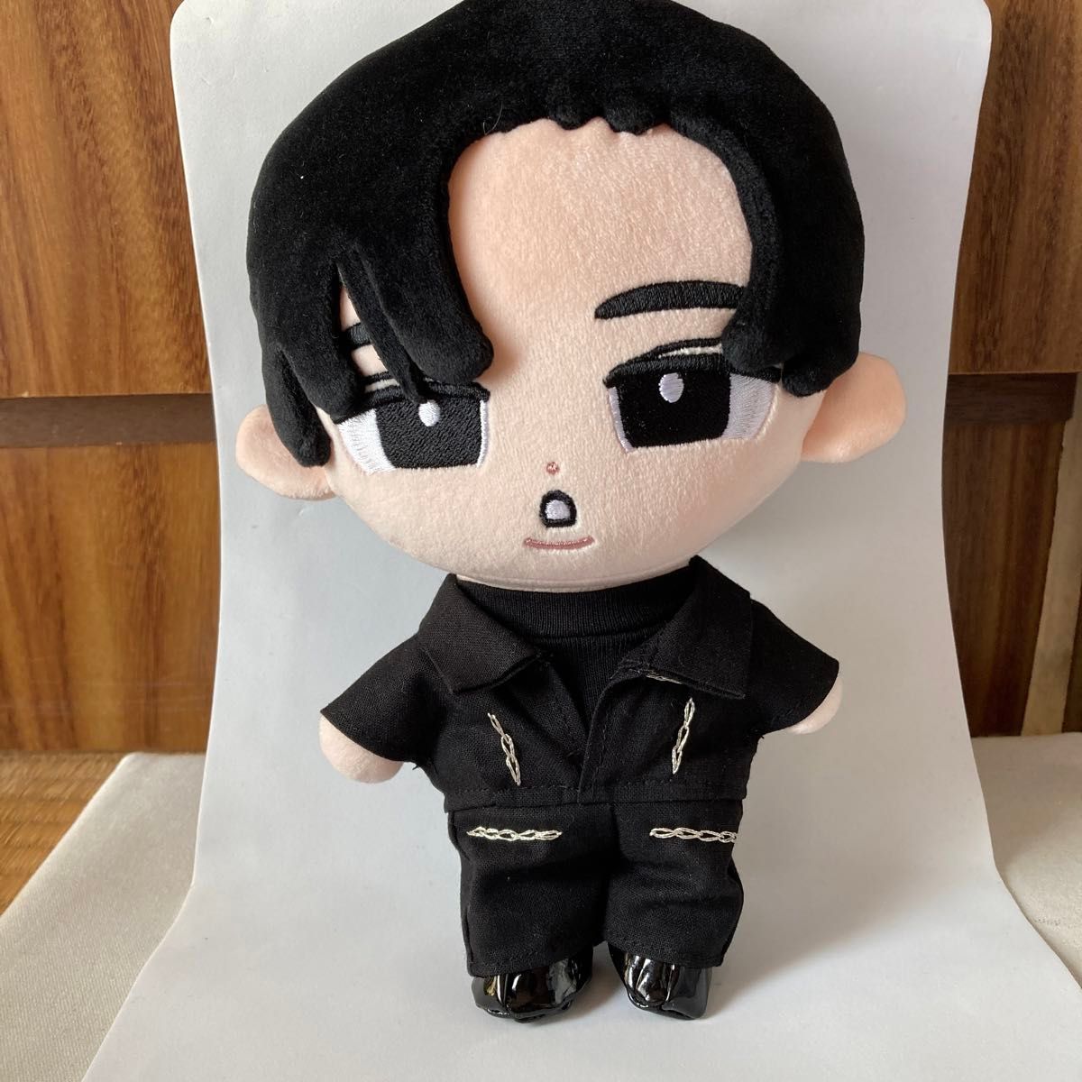 チルぬい BIG 衣装 つなぎ 襟付き 黒色 すのチル|Yahoo!フリマ チルぬい BIG 衣装 つなぎ 襟付き 黒色 すのチル|Yahoo!フリマ