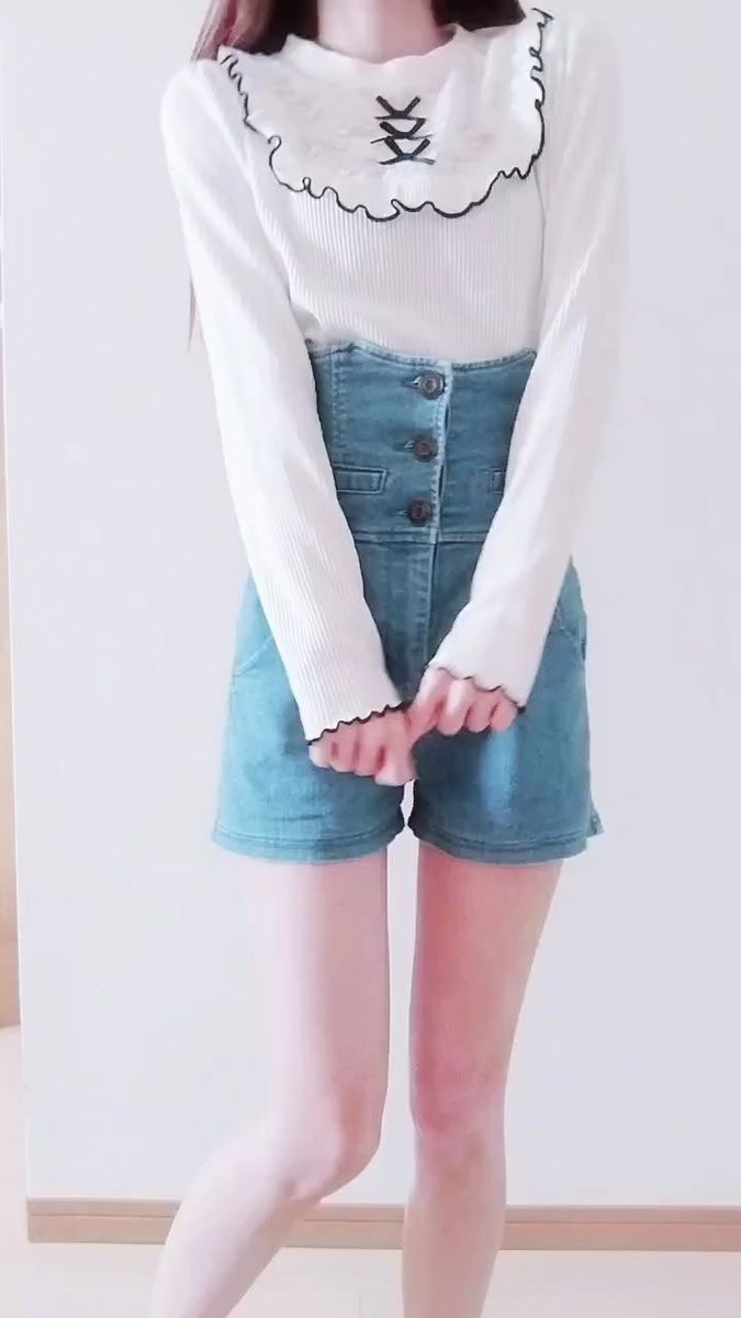 ハイウエストショートパンツ
