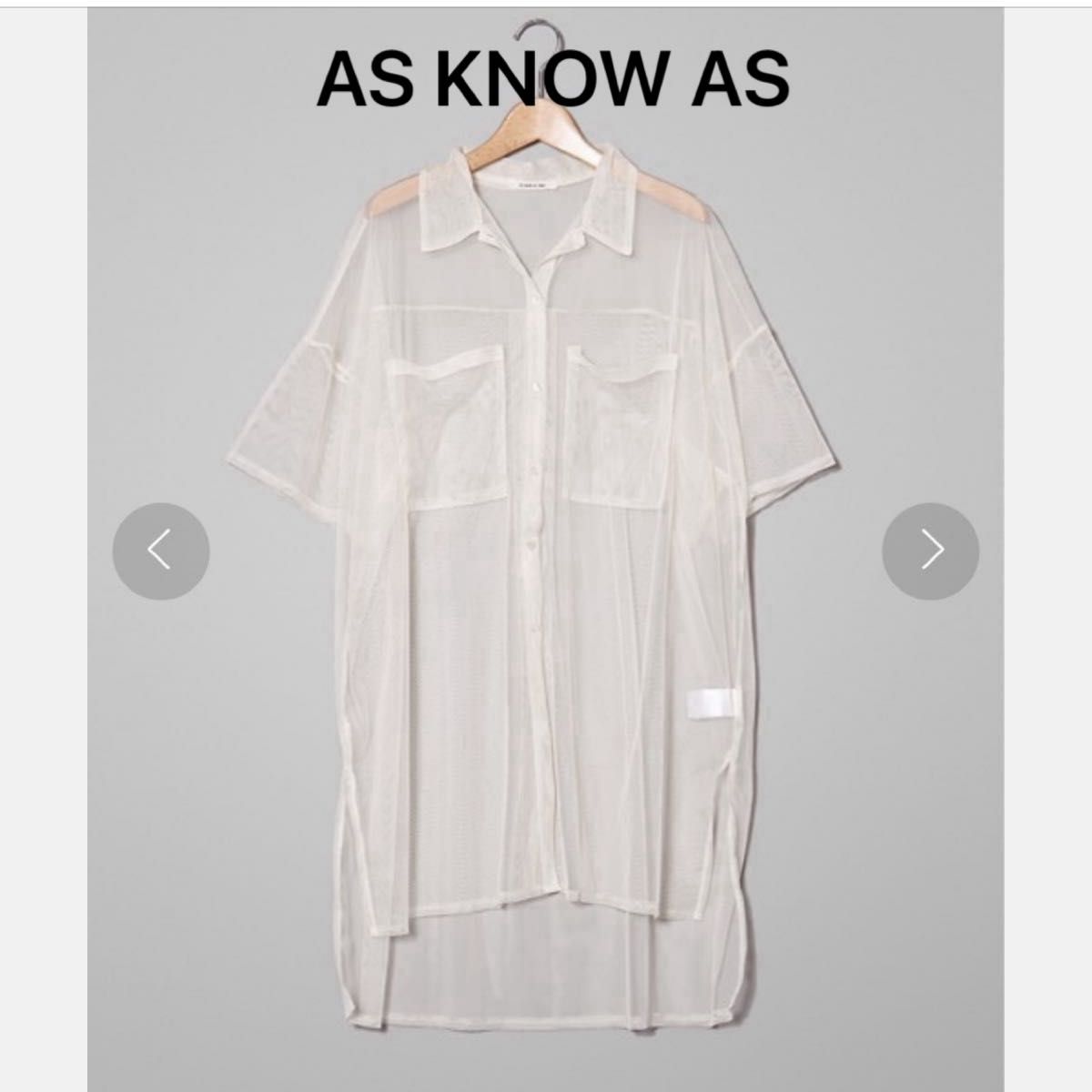 Ameri(アメリ)の「2WAY HAZE FLOWER BLOUSE(シャツ/ブラウス Ameri(アメリ)の「2WAY HAZE FLOWER BLOUSE(シャツ/ブラウス