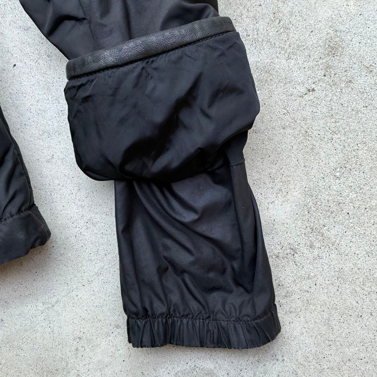 archive prada sport nylon layered jacket ライダース ブルゾン archive prada sport nylon layered jacket ライダース ブルゾン