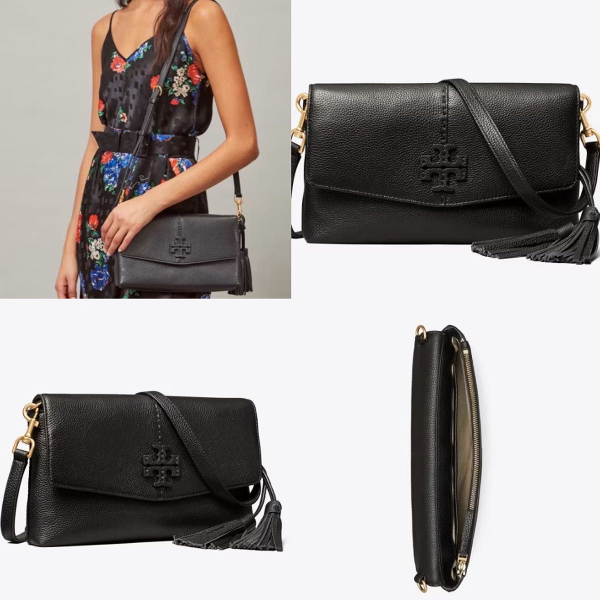 未使用】TORY BURCH トリーバーチ ショルダーバッグ クロス 未使用】TORY BURCH トリーバーチ ショルダーバッグ クロス