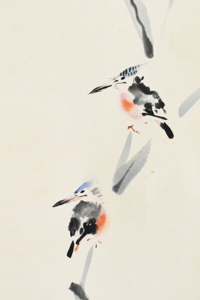 K5345 真作 佐野光穂「涼風」紙本 共箱 肉筆 菊池契月 富田渓仙 K5345 真作 佐野光穂「涼風」紙本 共箱 肉筆 菊池契月 富田渓仙