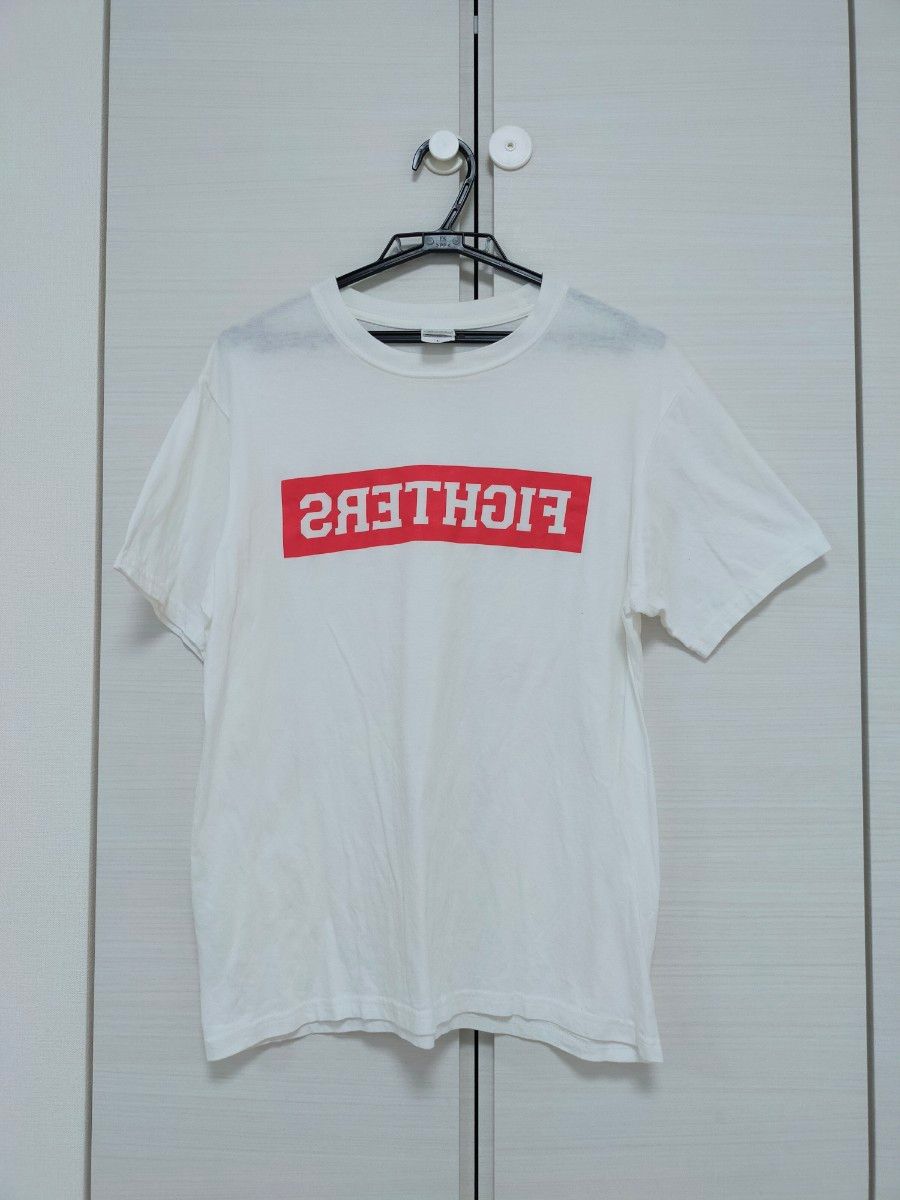 【応援グッズ】北海道日本ハムファイターズ｜Tシャツ｜半袖｜白・ホワイト｜L｜非売品｜