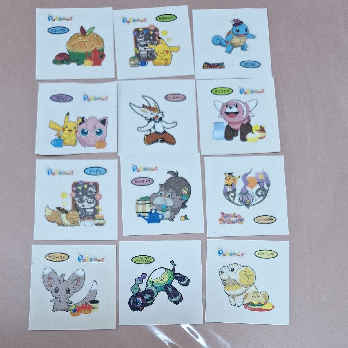 ポケモンパン デコキャラシール シール 400枚以上 デコキャラ
