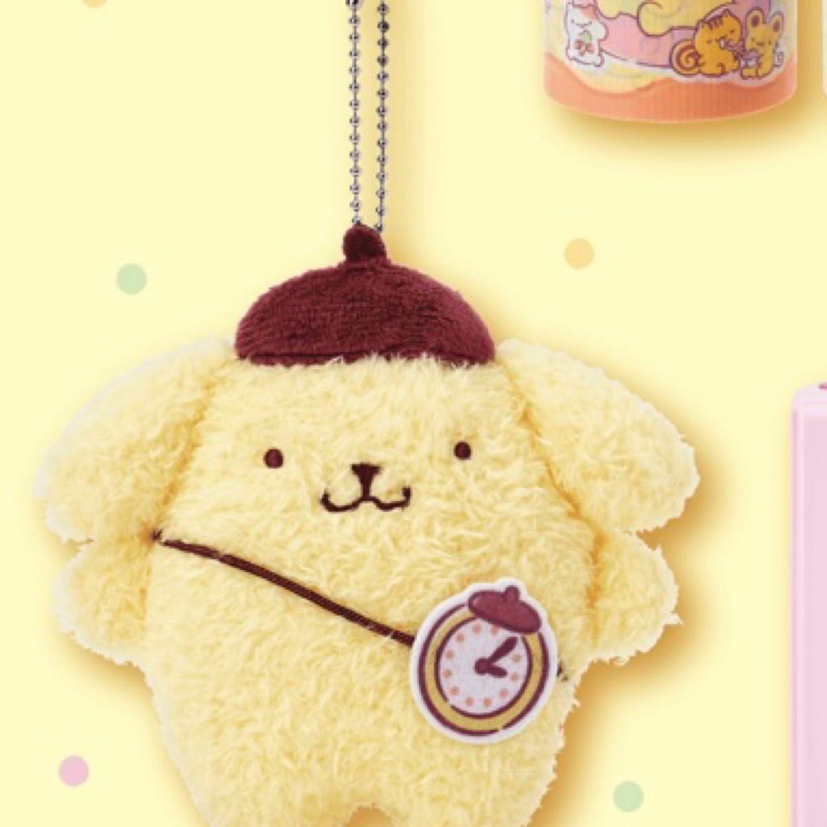 ぬいぐるみ マスコット サンリオ ポムポムプリン 当たりくじ
