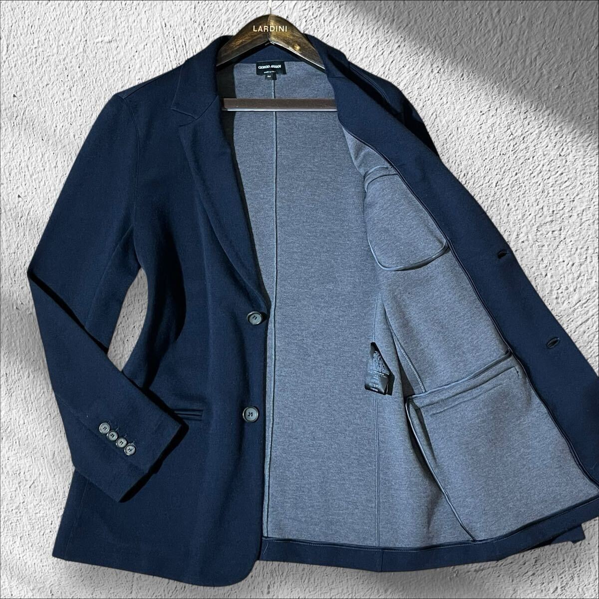ジョルジオアルマーニ カシミア テーラードジャケット 定価40万!!!最高峰カシミヤ!!!【GIORGIOARMANI ジョルジオ