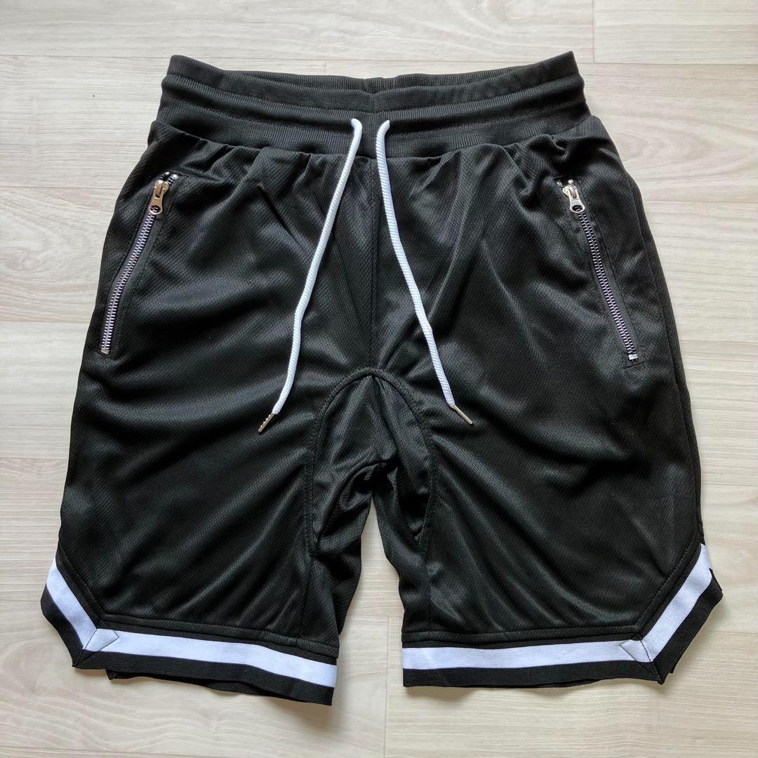 【B級品】 処分価格！　バスパン　バスケットボール　パンツ　ショーツ　NBA ユニフォーム L バスケ ジャージ ハーフパンツ 新品　未使用