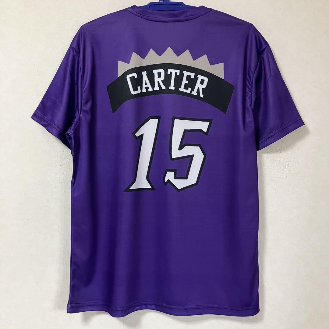 【未使用品】 NBA　RAPTORS　CARTER #15 ビンス?カーター　トロント?ラプターズ Tシャツ　ユニフォーム ゲームシャツ　ジャージ　XL