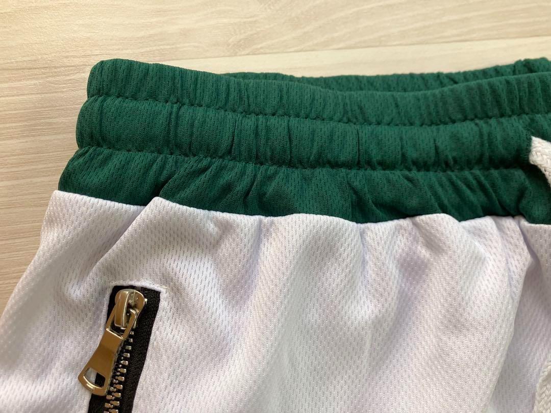 ★未使用品 NBA ボストン?セルティックス CELTICS バスケットボール バスパン ショーツ ユニフォーム バスケ ジャージ ハーフパンツ XL 白