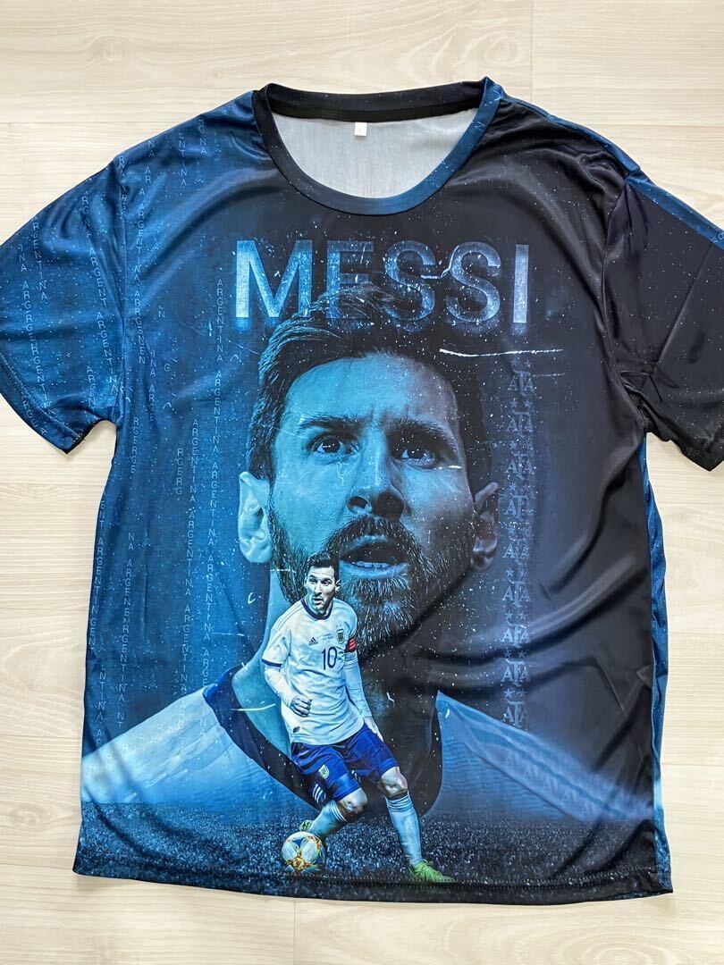 【未使用品】 MESSI リオネル?メッシ アルゼンチン代表 Tシャツ ユニフォーム Tシャツ リオネル MESSI シャツ　ワールドカップ サッカー