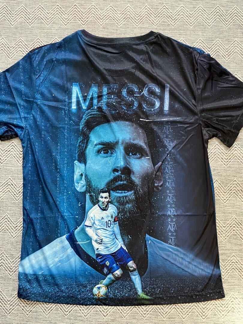【未使用品】 MESSI リオネル?メッシ アルゼンチン代表 Tシャツ ユニフォーム Tシャツ リオネル MESSI シャツ　ワールドカップ サッカー