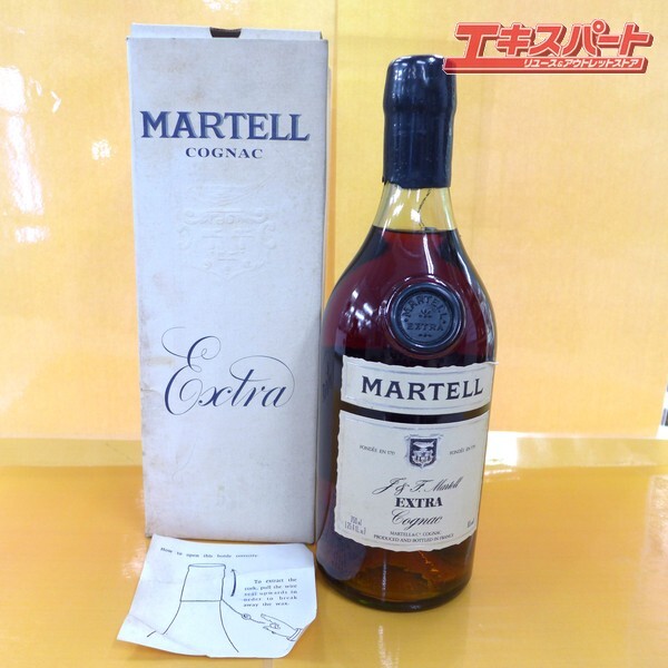 未開栓 希少 マーテル エクストラ 蝋キャップ ブランデー 750ml 80プルーフ 箱有　公田店