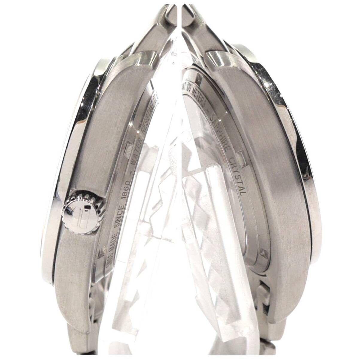 1円スタート 美品 TAG HEUER タグホイヤー LINK リンク WJF2211 自動(dòng)巻き デイト ラウンド 里スケ 3針 SS シルバー文字盤(pán) メンズ 腕時(shí)計(jì)