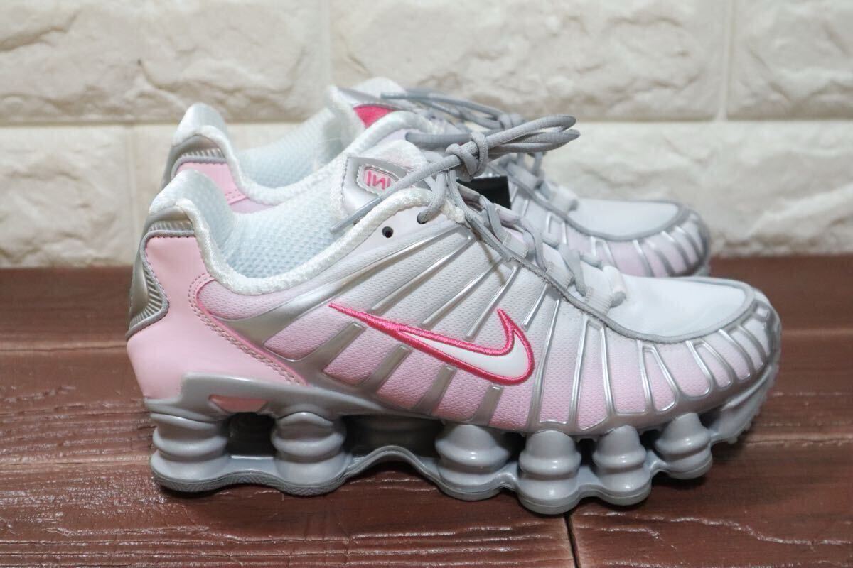 新品 ナイキ　NIKE ウィメンズ ショックス TL メタリック　22㎝ NIKE W SHOX TL 