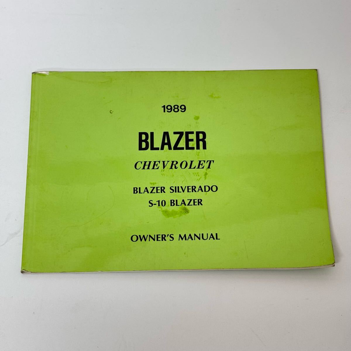  б/у GM сертификат техосмотра inserting 2 вид / CHEVROLET Chevrolet BLAZER Blazer инструкция по эксплуатации итого 4 позиций комплект SHSH0495-A4-60