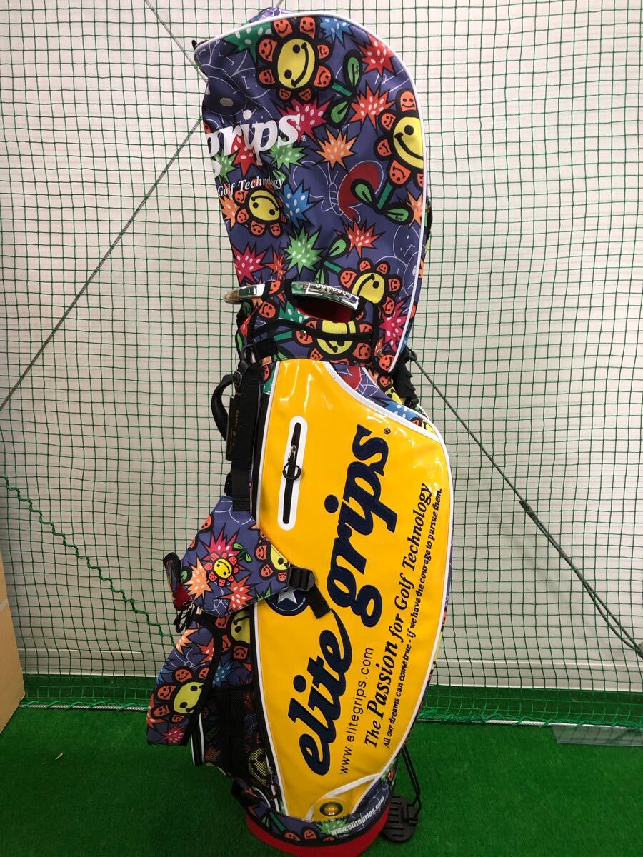 elite grips スタンドキャディバッグ(ヘッドカバー付き)