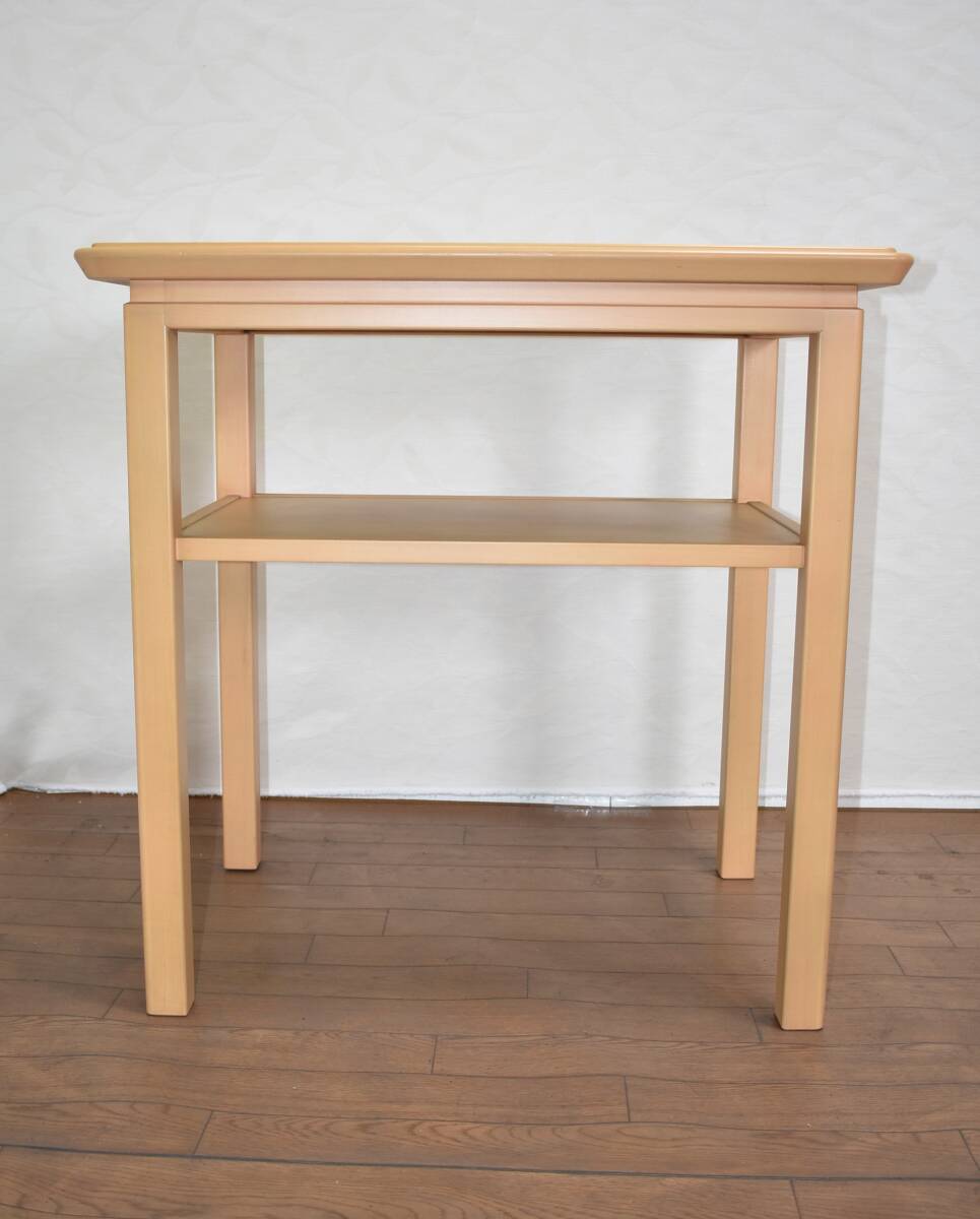 yj628ji Tendo Mokko боковой стол / буфет средний полки имеется ширина 70cm× глубина 51cm белый / натуральный интерьер / мебель ../ living 50415-02