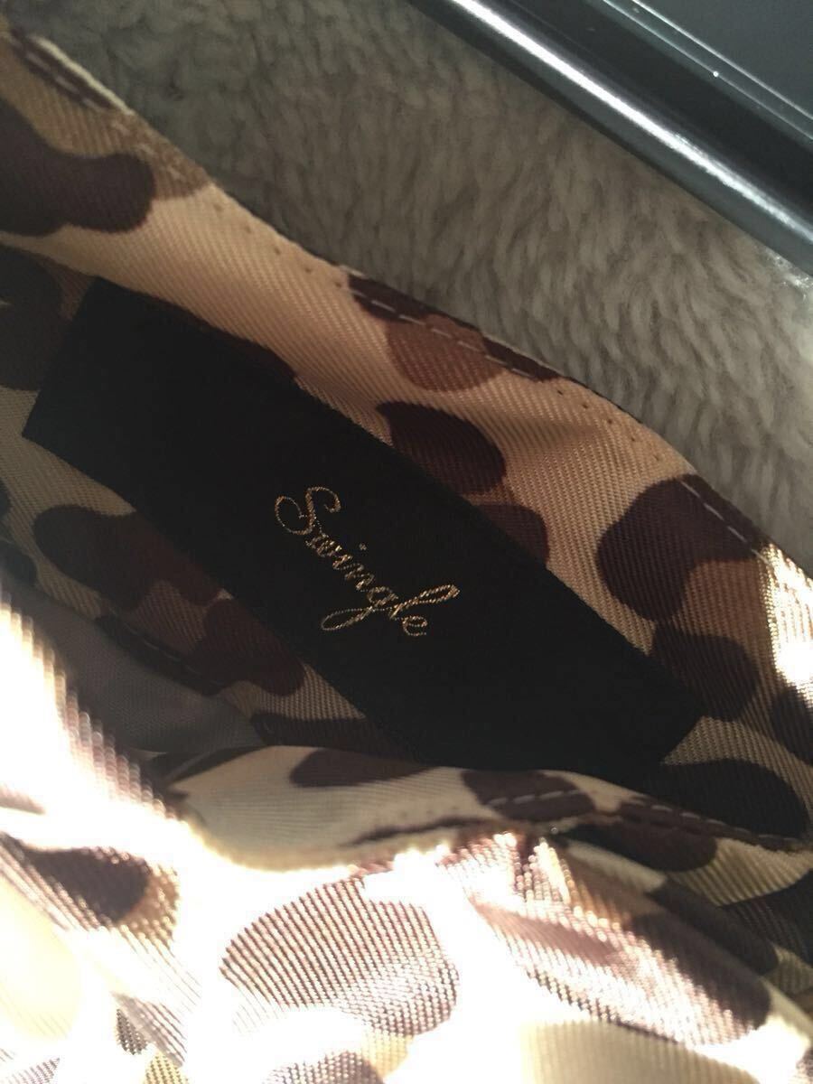 swingle スウィングル ヒョウ柄 アニマル スカート 日本製 Sサイズ_画像5