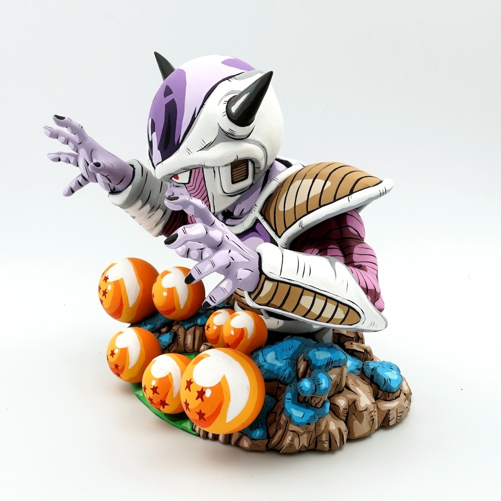 ドラゴンボール　フリーザ　オーラver 2次元フルリペイント　フィギュア ドラゴンボールフィギュア フリーザ フルパワー 二次元彩色