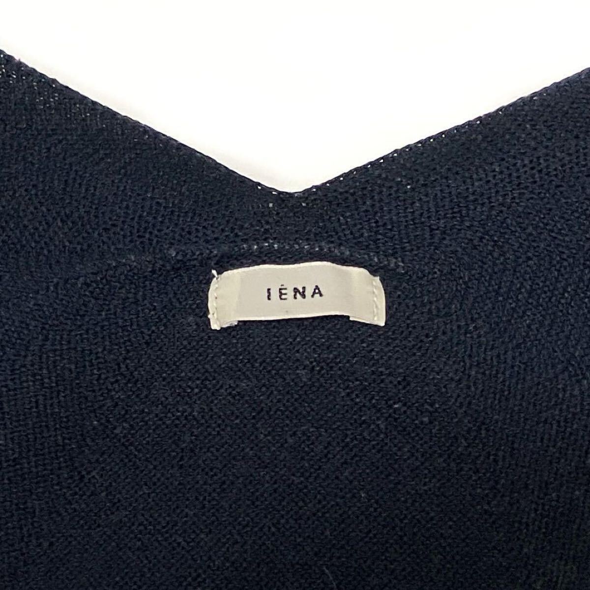 IENA イエナ コクーンニット Vネック 長袖 ネイビー 紺｜Yahoo
