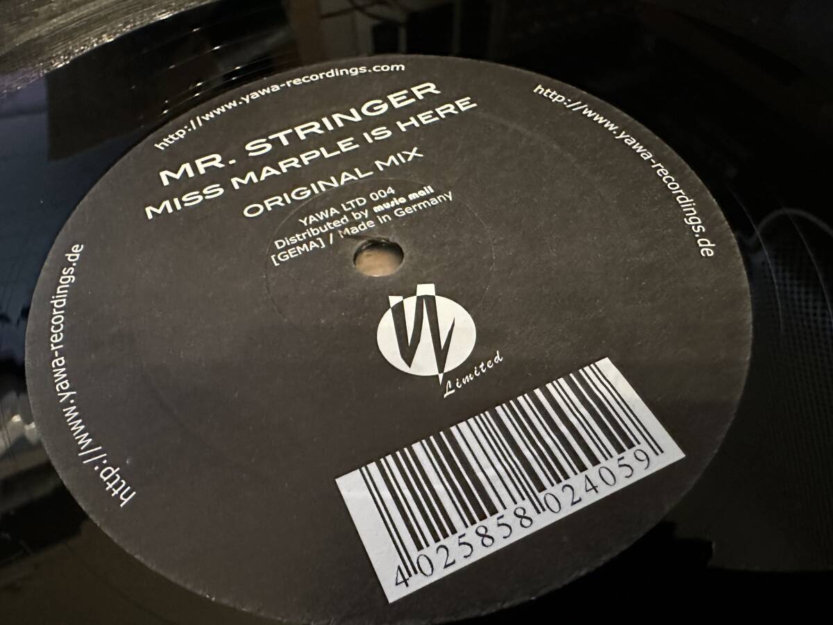 12”★Mr. Stringer / Miss Marple Is Here / ハード・トランス!_画像2
