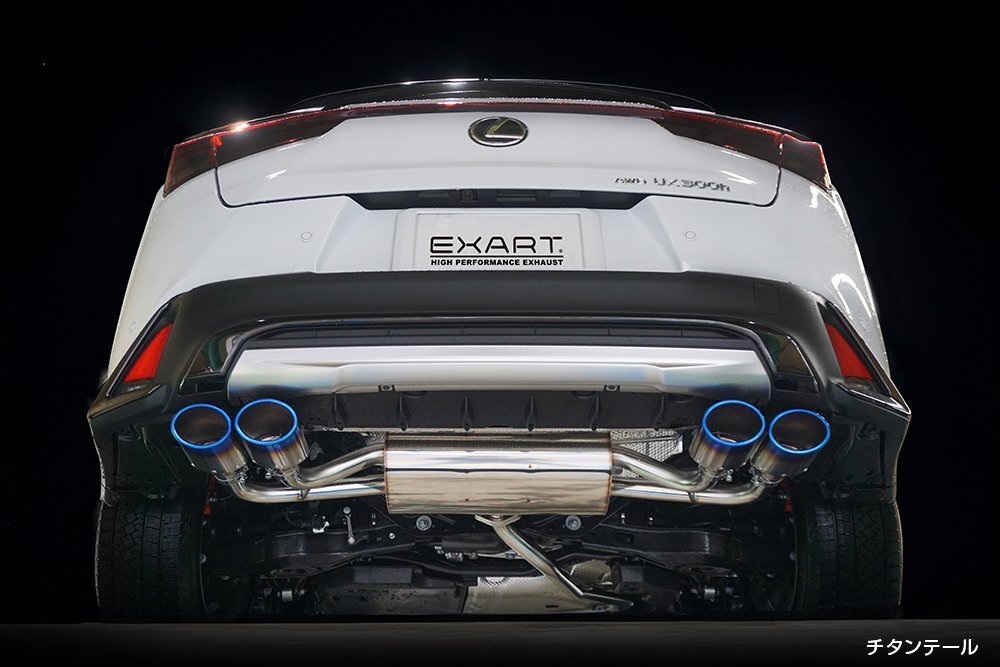 EXART ONE マフラー カーボンテール レクサス UX300h 6AA-MZAH16 M20A-FXS EA02-LX120-C