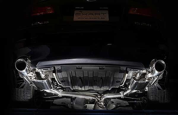 EXART ONE マフラー ステンレステール レクサス IS350C GSE21 2GR-FSE EA02-LX101