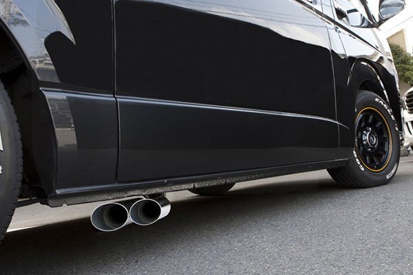 5ZIGEN マフラー コマサイド出しマフラー ハイエース CBA-TRH214W H16.8～H19.7 2TR-FE