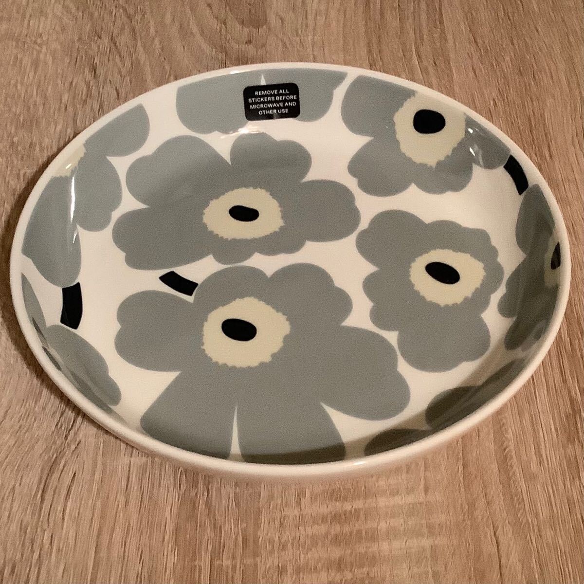 【未使用】マリメッコ Unikko プレート 深皿 20cm