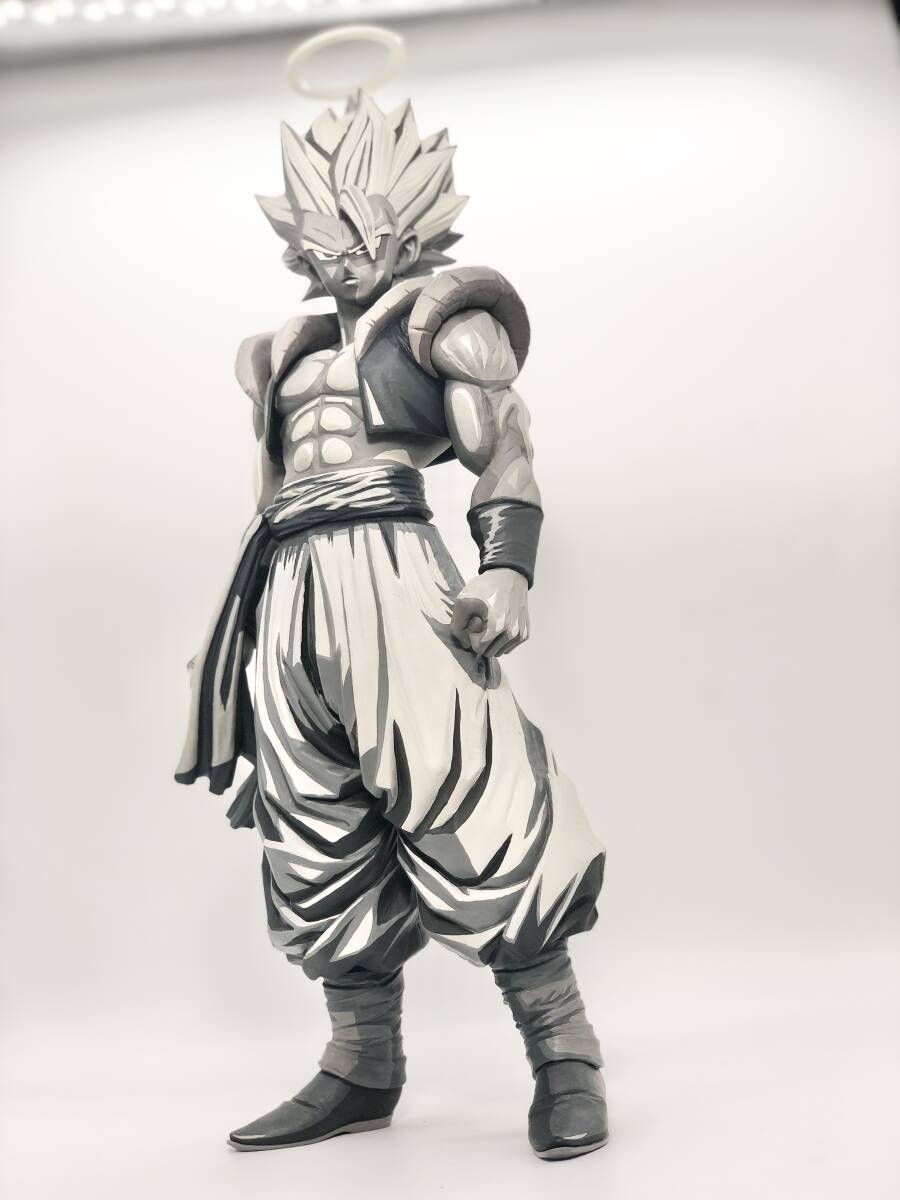 リペイント ドラゴンボール フィギュア smsp モノクロ ゴジータ