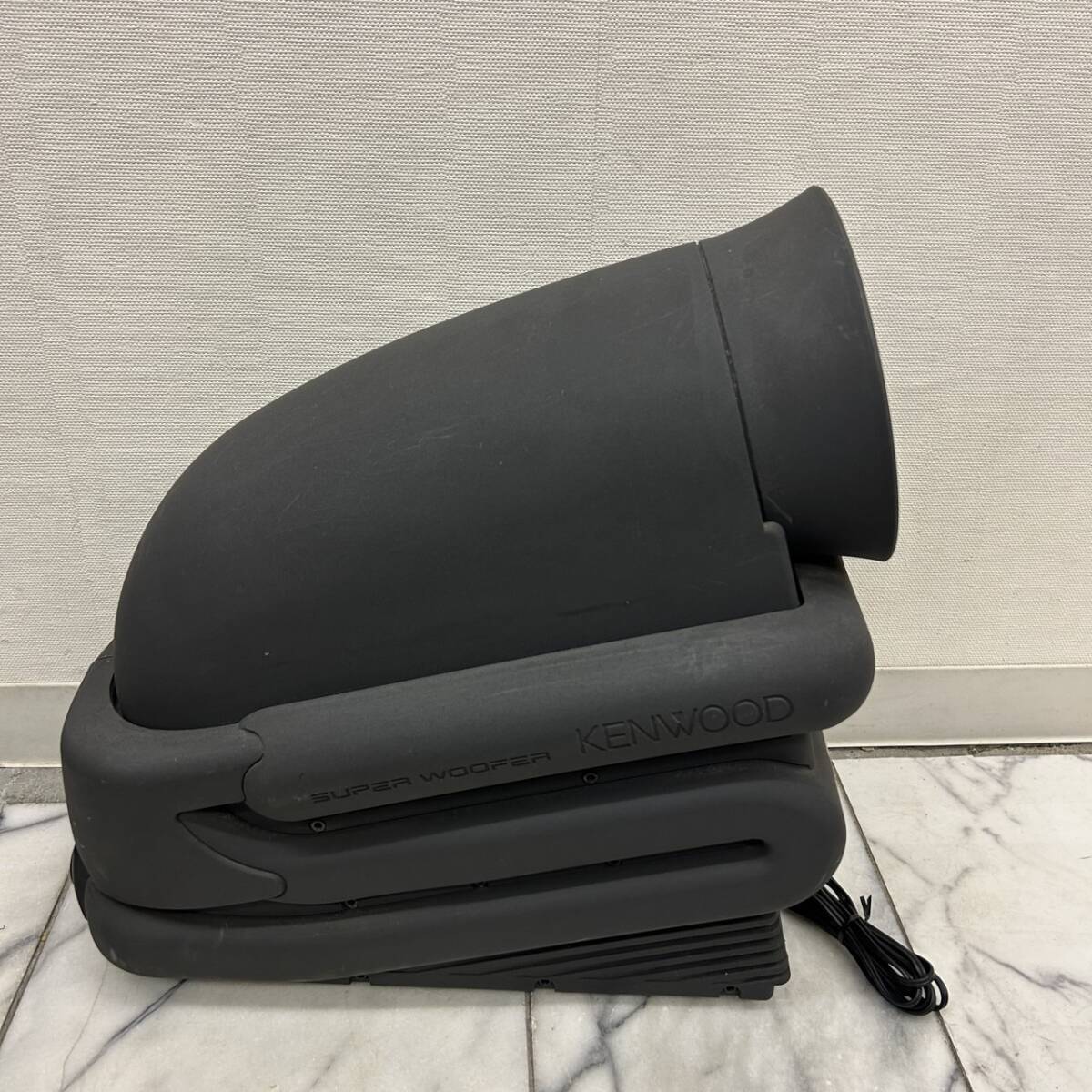  стоимость доставки 1680 иен ~ Junk электризация только подтверждено KENWOOD SW-05 SUPER WOOFER Kenwood super сабвуфер SN.90600831 управление F