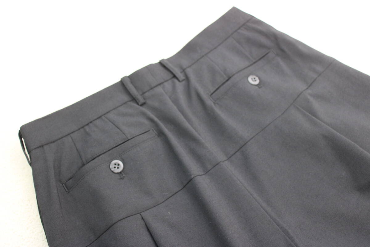 4-122 新品 タックデザインパンツ 定価￥14,000＋稅