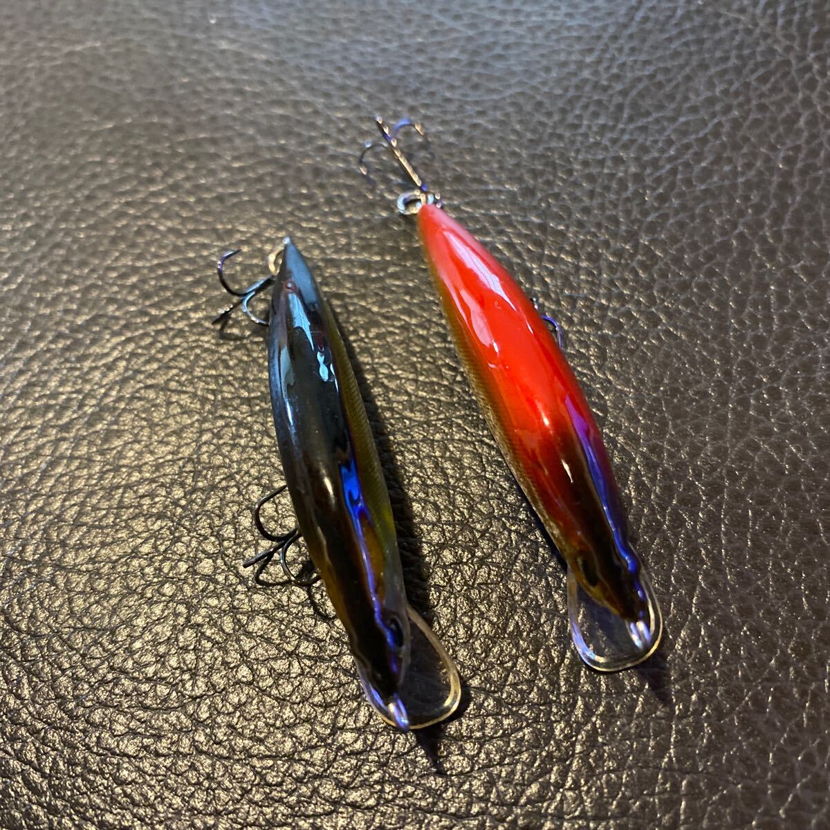 katu lure カツルアー　55S　シンキング　アユ　赤金　渓流ミノー　ハンドメイドルアー_画像8