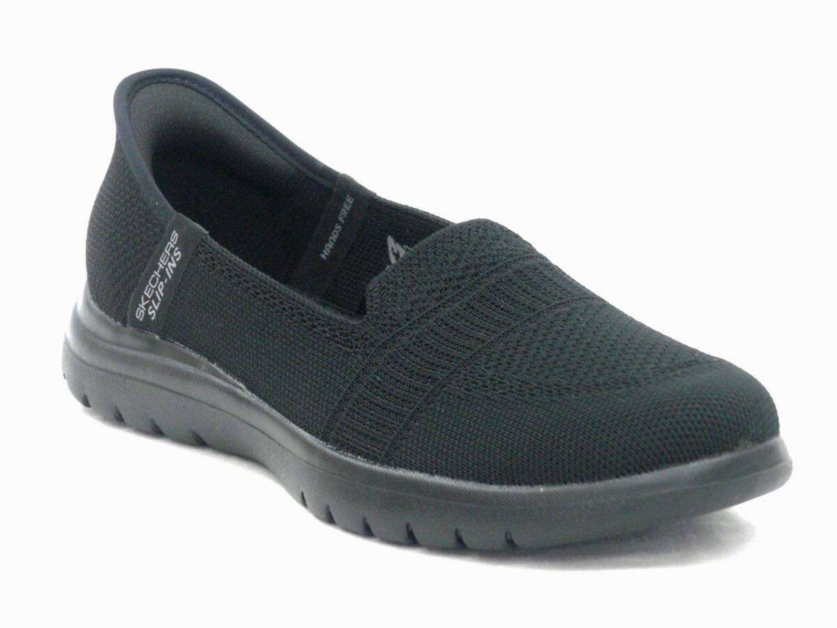  женский Skechers SKECHERS slip in z138181 черный 23.5cm(US6.5) плоская обувь память пена Slip ins