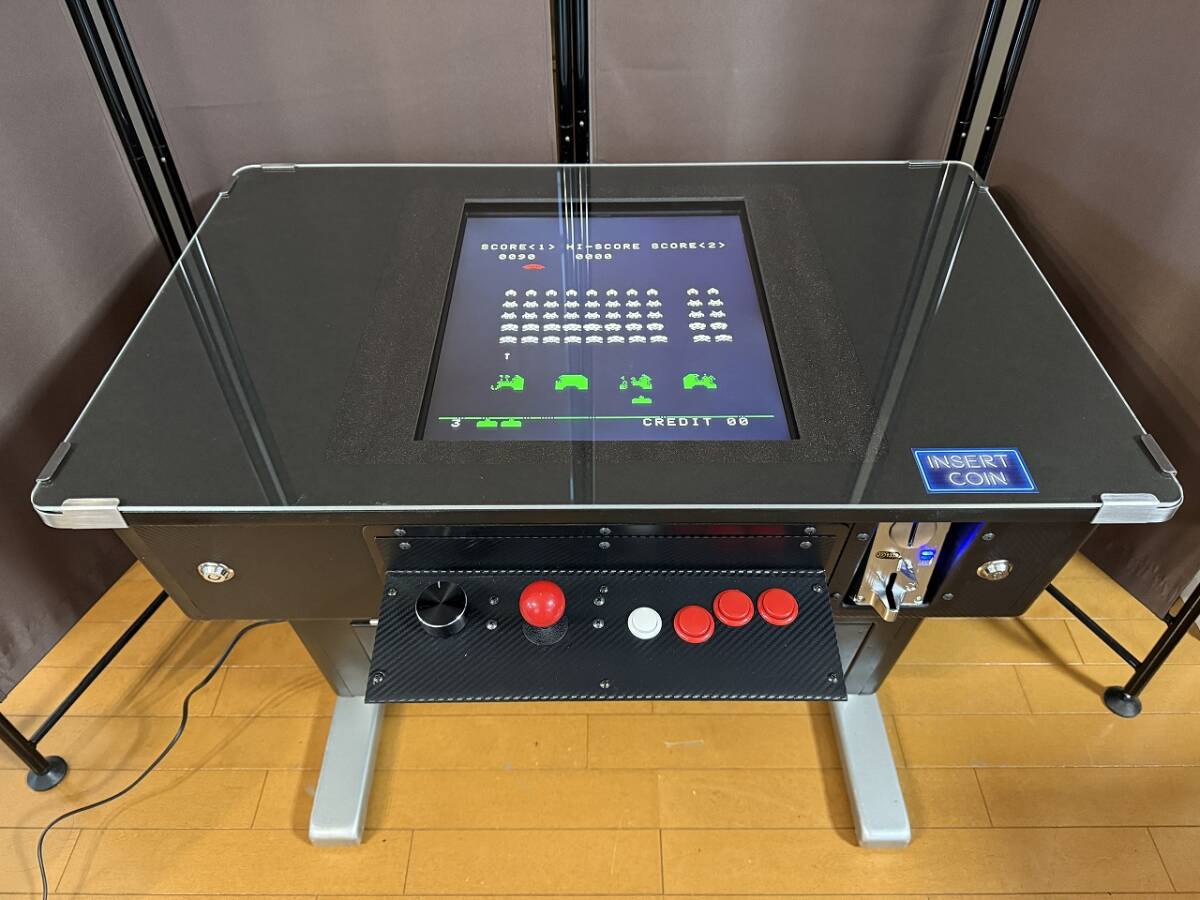 アーケードテーブル筐體?。保攻ぅ螗烈壕Д榨毳欹攻去⑵罚ǎ叮癷n1カスタム）パドルコントローラー付き