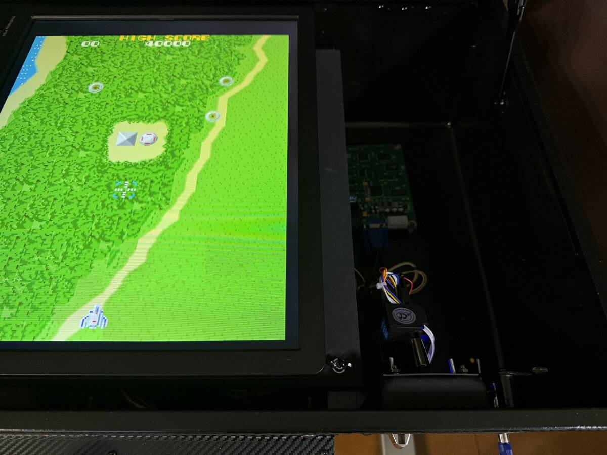 アーケードテーブル筐體?。保攻ぅ螗烈壕Д榨毳欹攻去⑵罚ǎ叮癷n1カスタム）パドルコントローラー付き