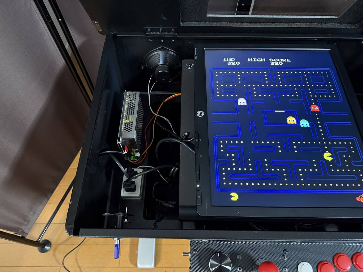 アーケードテーブル筐體?。保攻ぅ螗烈壕Д榨毳欹攻去⑵罚ǎ叮癷n1カスタム）パドルコントローラー付き