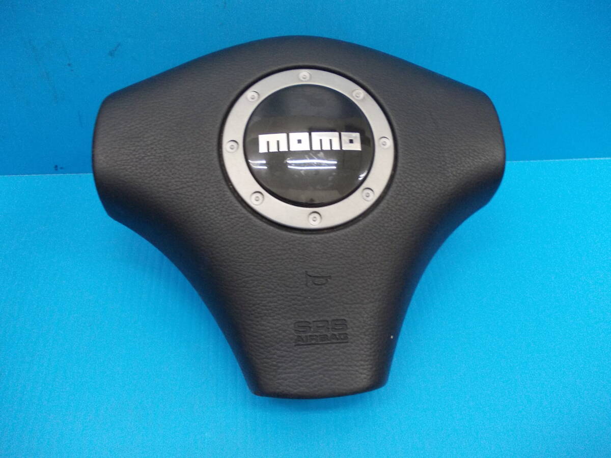 ■中古■L650S/ミラ?ジーノ　ダイハツ純正　MOMO/モモ　木目/ウッド　レザーハンドル/ステアリングホール　