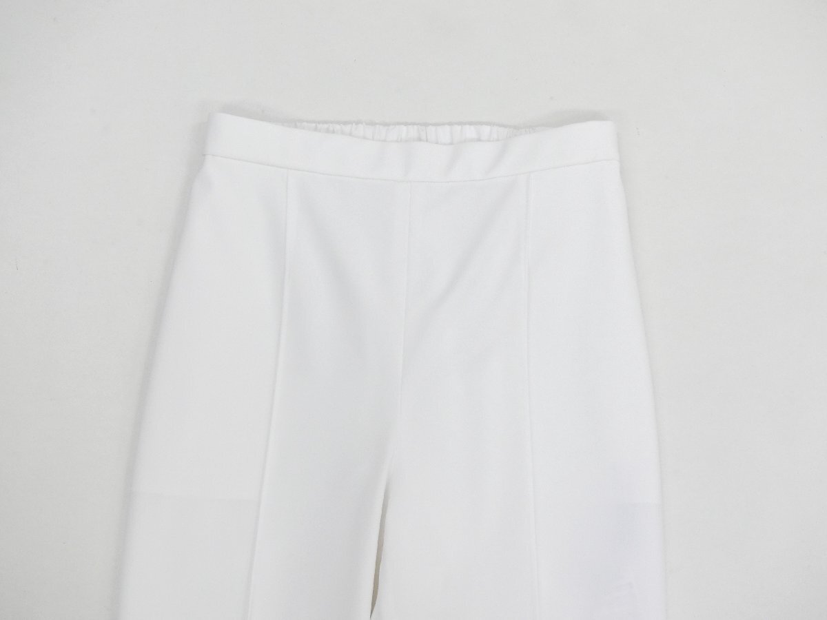 未使用 新作 FOXEY NEWYORK クローバーパンツ 38 ホワイト ’25年商品 45268