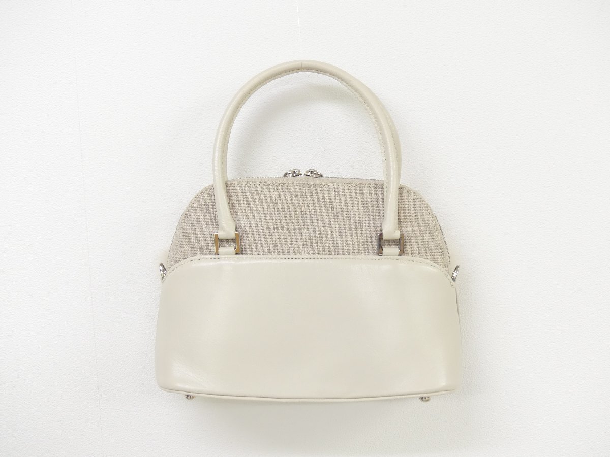 FOXEY バッグ マカロンロイヤル ミンク ナチュラル 32860