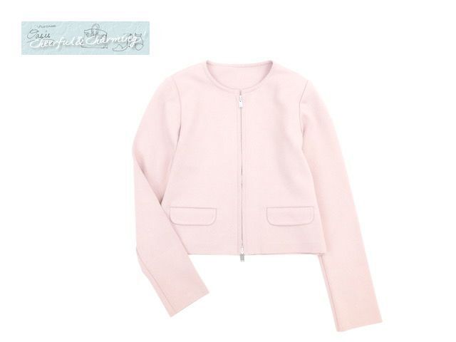 Sランク FOXEY ニットジャケット アーバンスタンダード 42 ヴィンテージローズ レーヨンポリエステル 38054