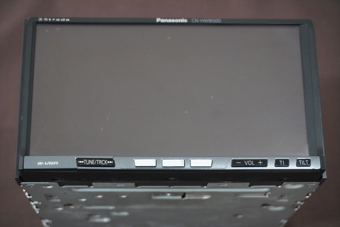 (動(dòng)作OK)パナソニック HDDナビ CN-HW850D(GPSアンテナ USB中継ケーブル トヨタ?ダイハツ用の電源コード付き)地デジTV CD DVD再生