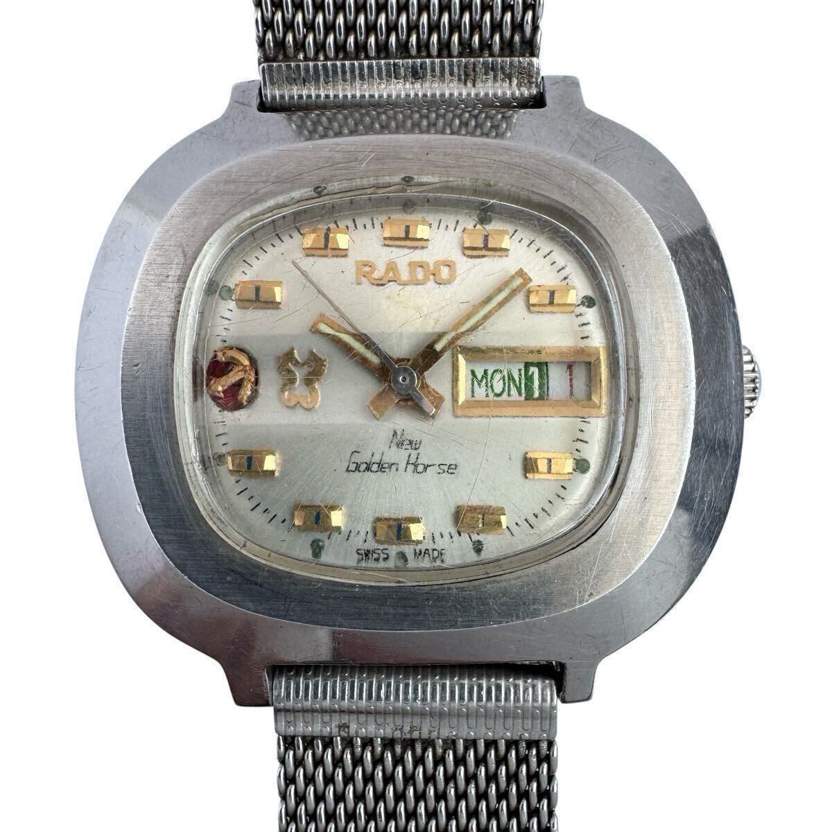 『1年保証』 RADO ラドー ニューゴールデンホース HORSE GOLDEN NEW ラドー