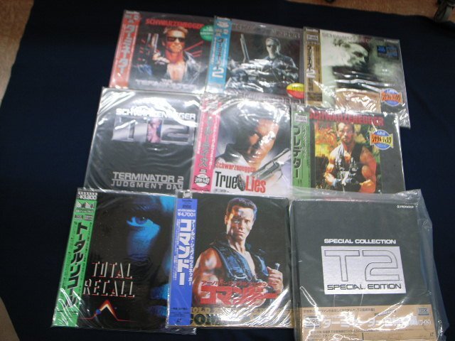 ☆cレーザーディスク LD 洋画 アーノルド・シュワルツェネッガー ☆cレーザーディスク LD 洋画 アーノルド・シュワルツェネッガー