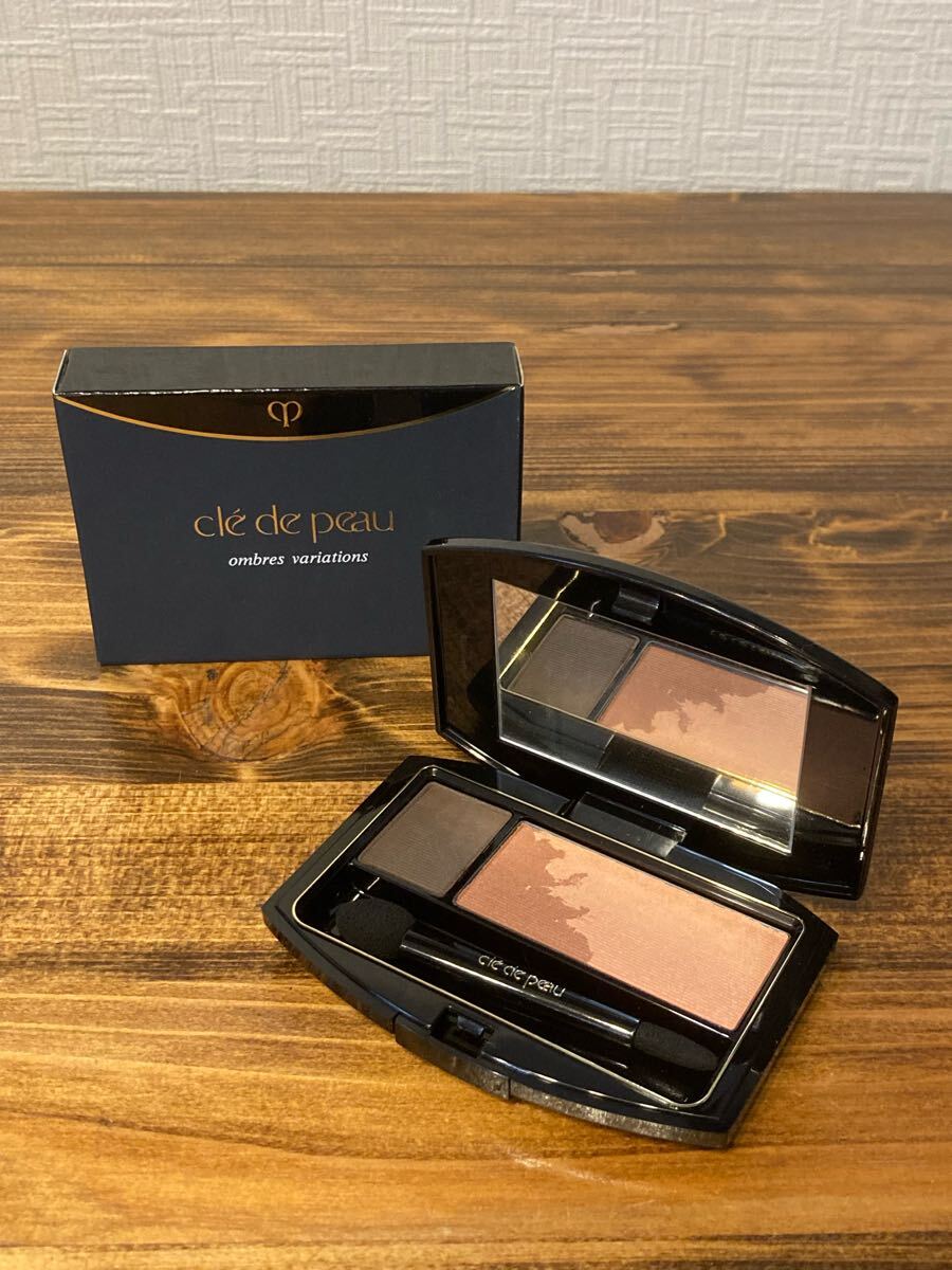 I5E157◆新古品◆ 資生堂 クレ?ド?ポー オンブルバリエーション ブラウン アイシャドー アイブロー