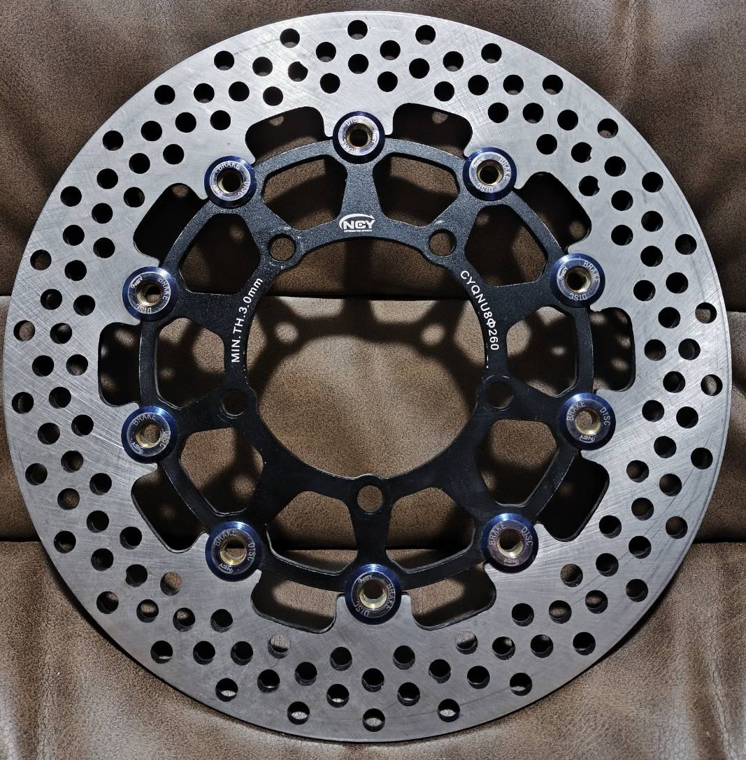  чёрный 260mm большой плавающий тормоз диск тормозной диск RPM Cygnus X 1 type 2 type 3 type 4 type 5 type BW's BWs BW'S 