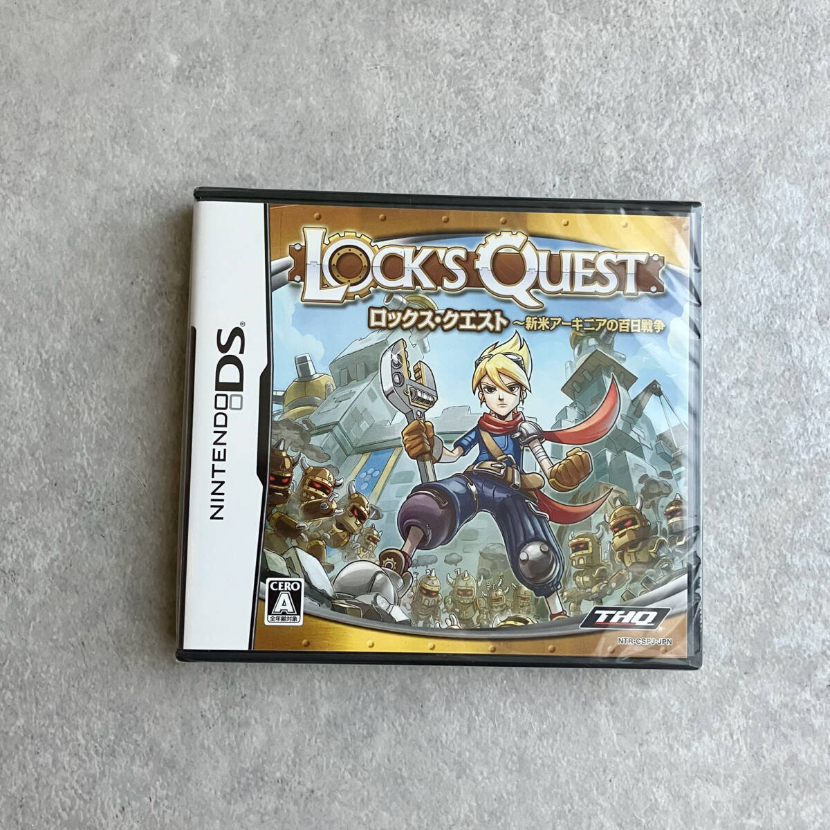新品未開封 DS】ロックス・クエスト ～新米アーキニアの百日戦争